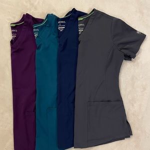 SOLD HH Works By Healing Hands Womens Scrub Sets XXS